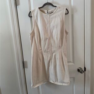Abercrombie & Fitch White Denim Dress